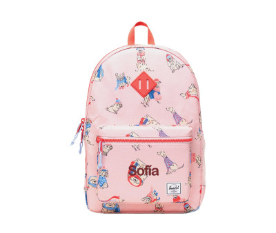 Zaino Herschel Heritage Youth New Fashion Dogs Personalizzabile