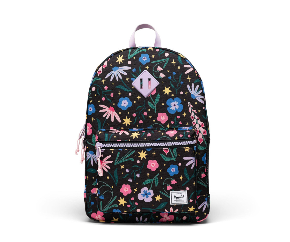 Zaino Herschel Heritage Youth New Enchanted Garden Personalizzabile