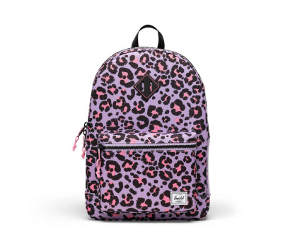 Zaino Herschel Heritage Youth New Leopard Sachet Pink Personalizzabile