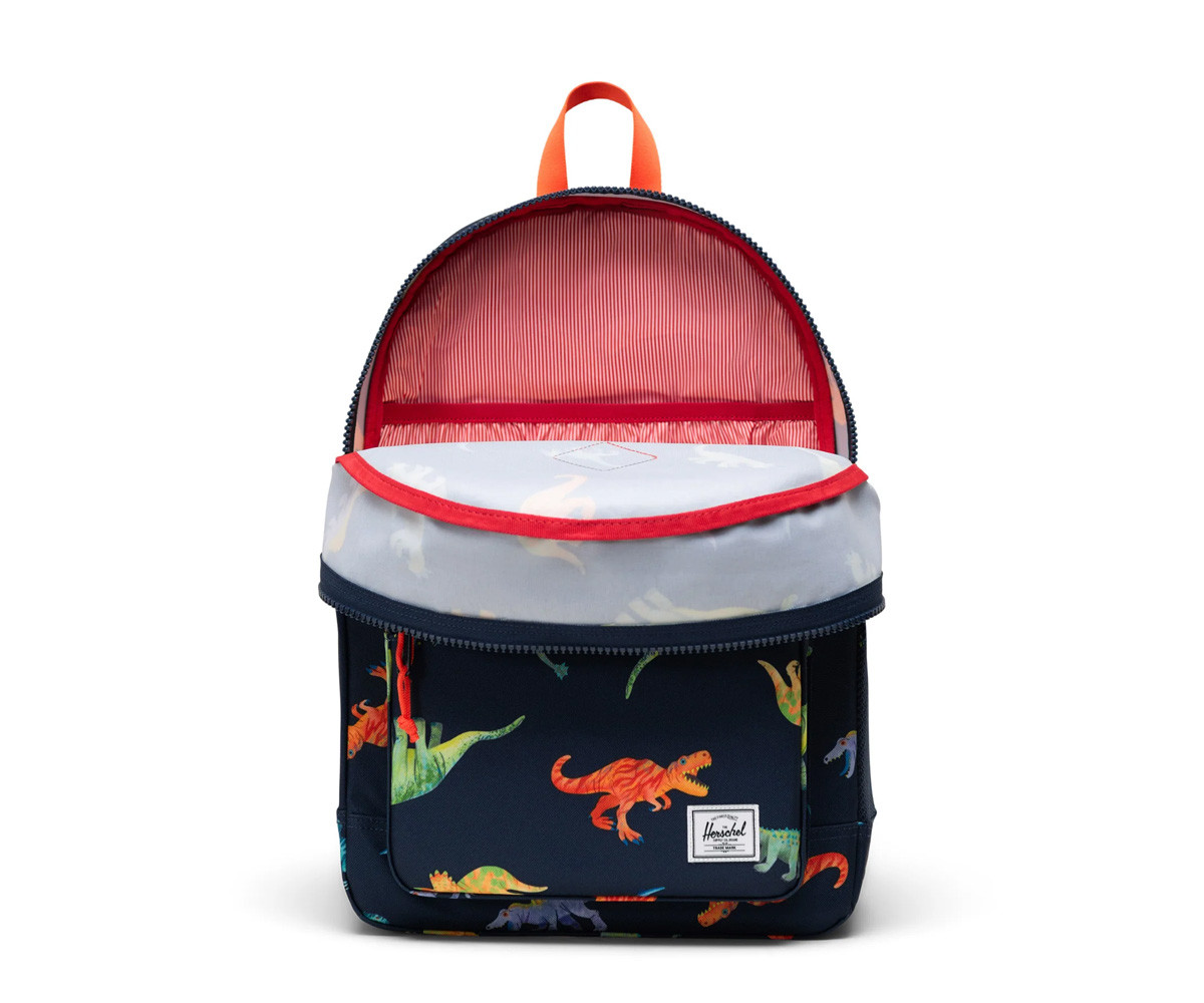 Zaino Herschel Heritage Youth New Dinos Darkest Navy Personalizzabile