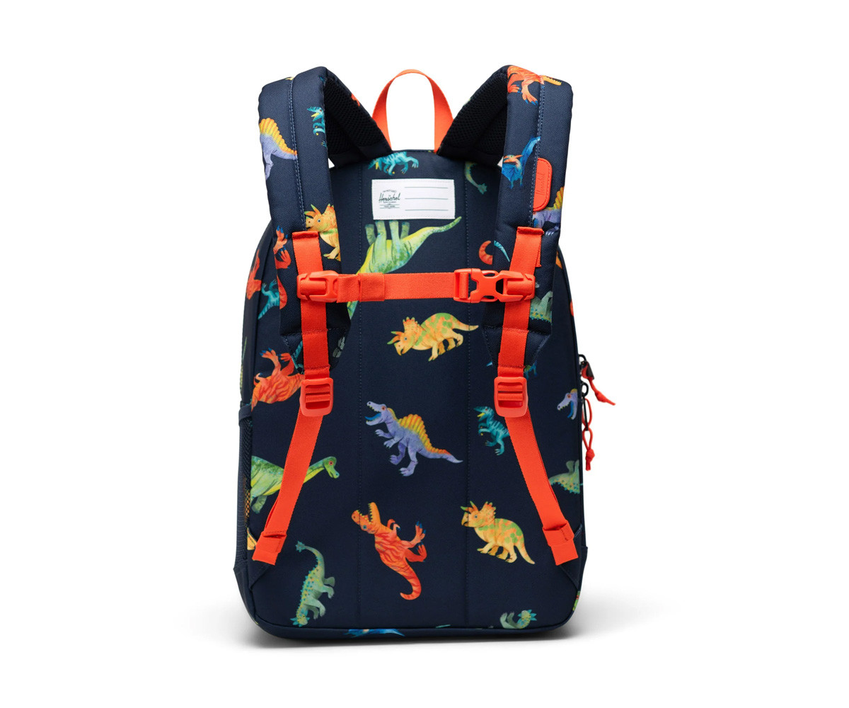 Zaino Herschel Heritage Youth New Dinos Darkest Navy Personalizzabile
