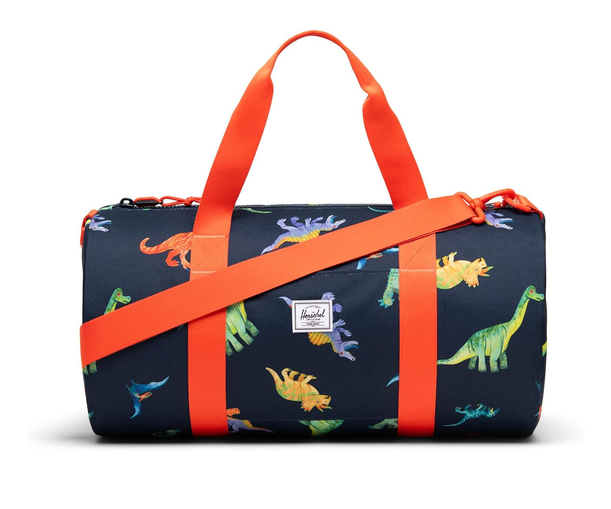 Borsa Sportiva Herschel Classic Little Dinos Darkest Navy Personalizzabile