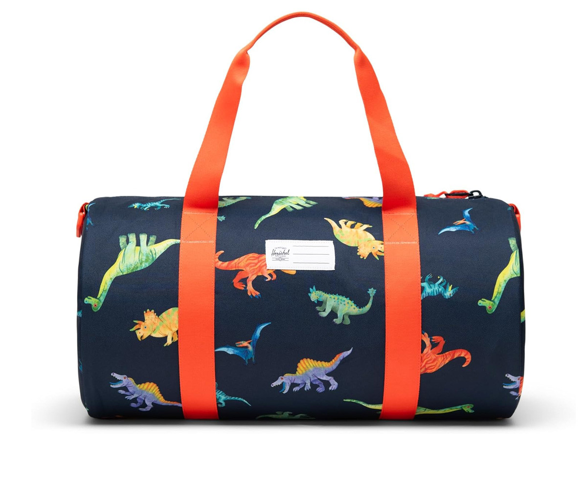 Borsa Sportiva Herschel Classic Little Dinos Darkest Navy Personalizzabile