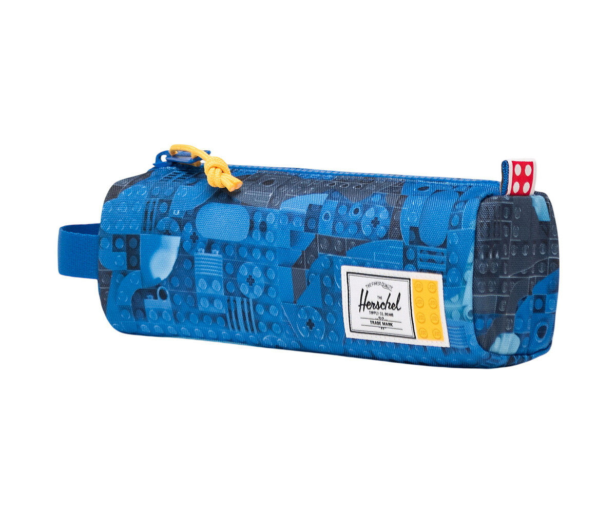 Astuccio Settlement LEGO Personalizzabile Little Herschel Abstract Bricks Blue