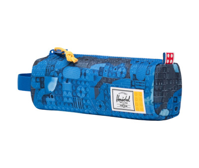 Astuccio Settlement LEGO Personalizzabile Little Herschel Abstract Bricks Blue