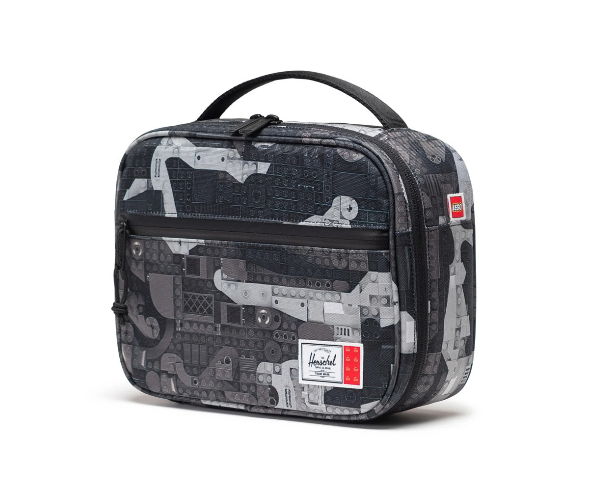 Borsa Termica LEGO Pop Quiz Abstract Bricks Black