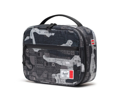 Borsa Termica LEGO Pop Quiz Abstract Bricks Black