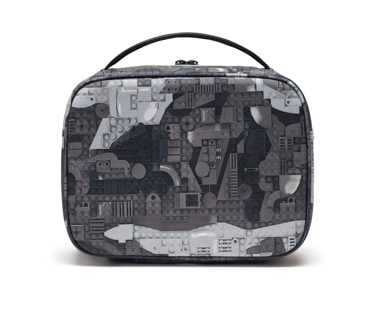 Borsa Termica LEGO Pop Quiz Abstract Bricks Black