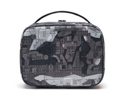 Borsa Termica LEGO Pop Quiz Abstract Bricks Black