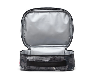 Borsa Termica LEGO Pop Quiz Abstract Bricks Black