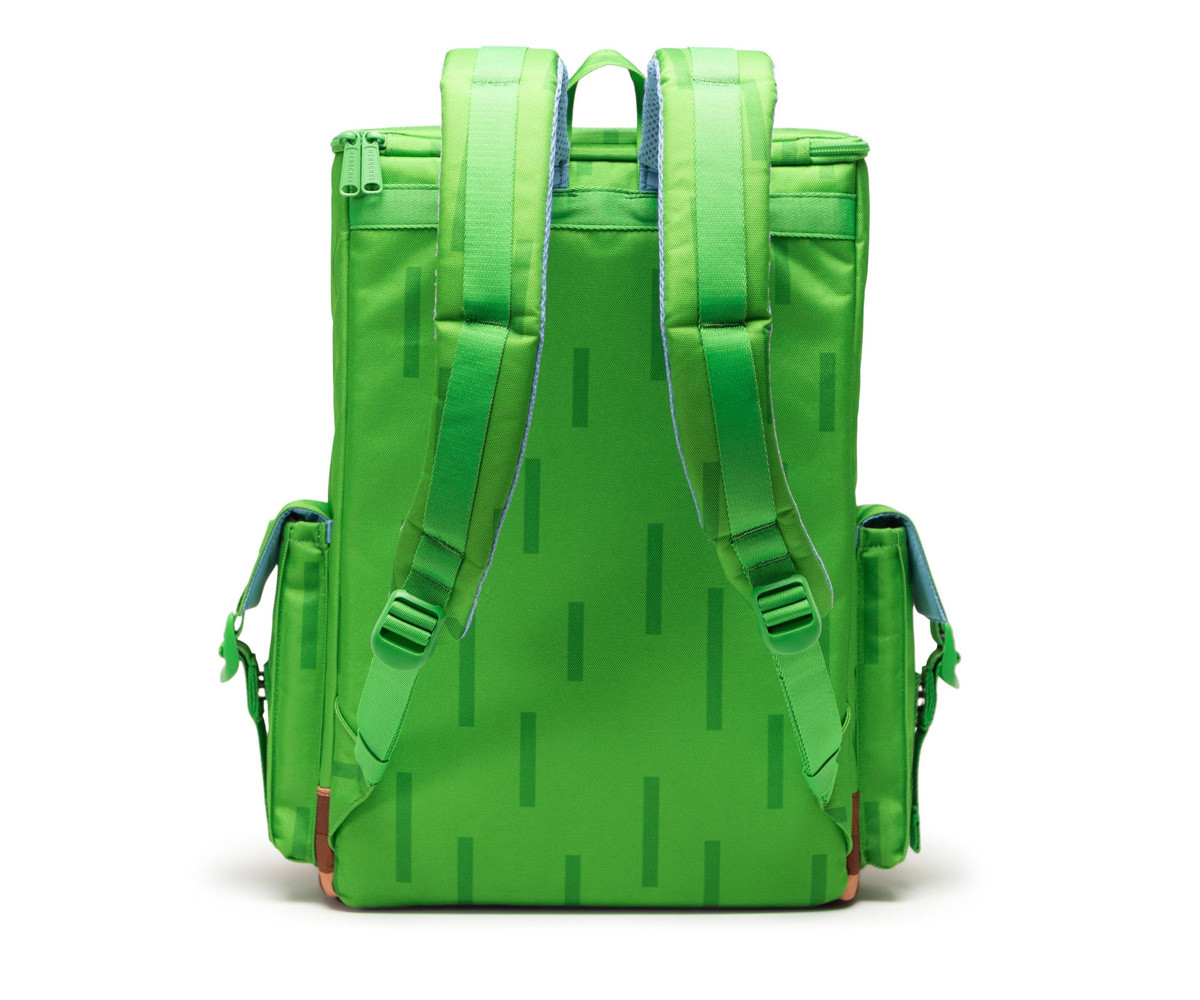 Zaino Minecraft Herschel Little America™ Cube Grass Block