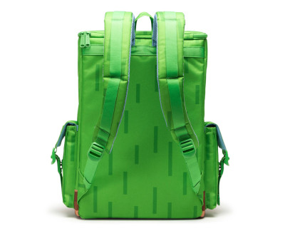Zaino Minecraft Herschel Little America™ Cube Grass Block