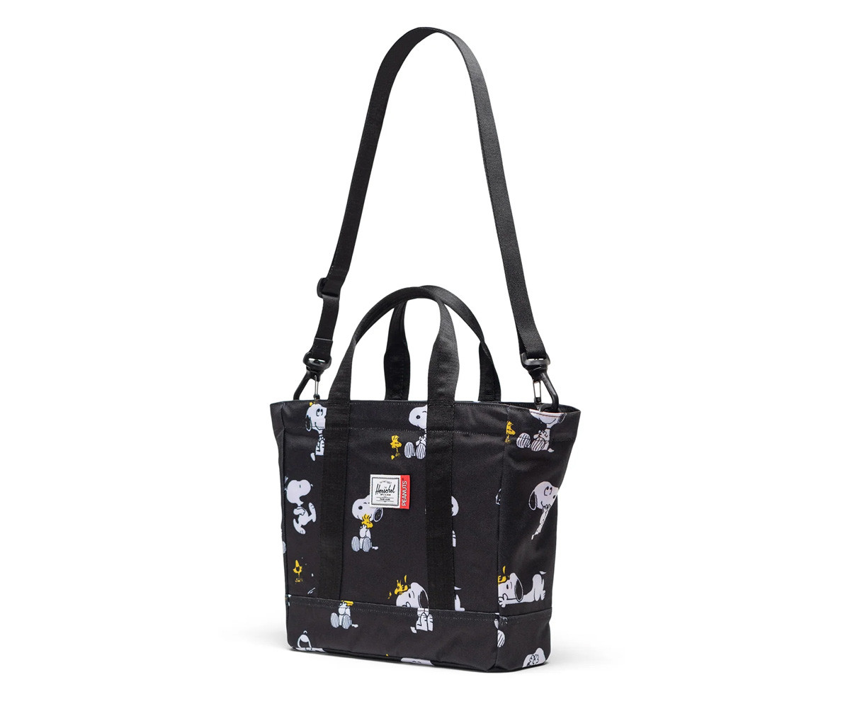 Bolso Mini Tote Peanuts® Herschel Heritage™ Black
