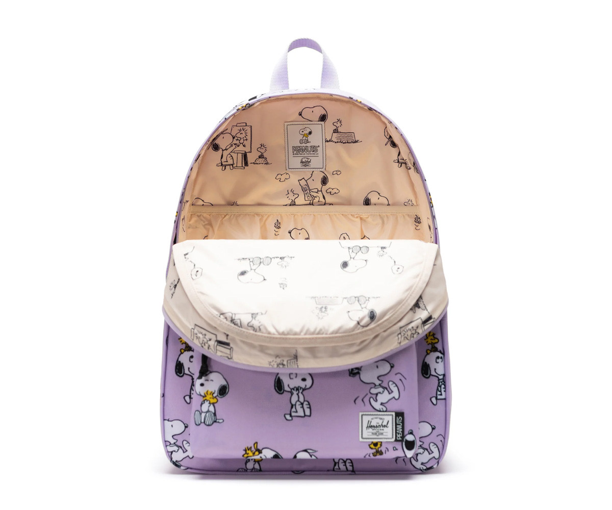 Zaino Herschel Classic XL Peanuts® Pastel Lilac Personalizzabile