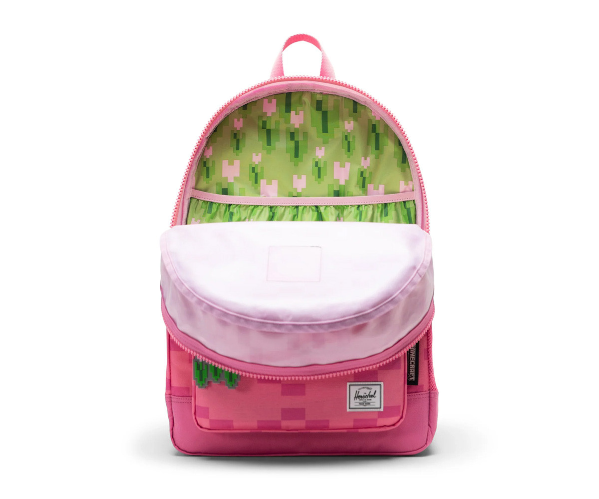 Zaino Herschel Heritage Youth Minecraft Pink Sheep Personalizzabile