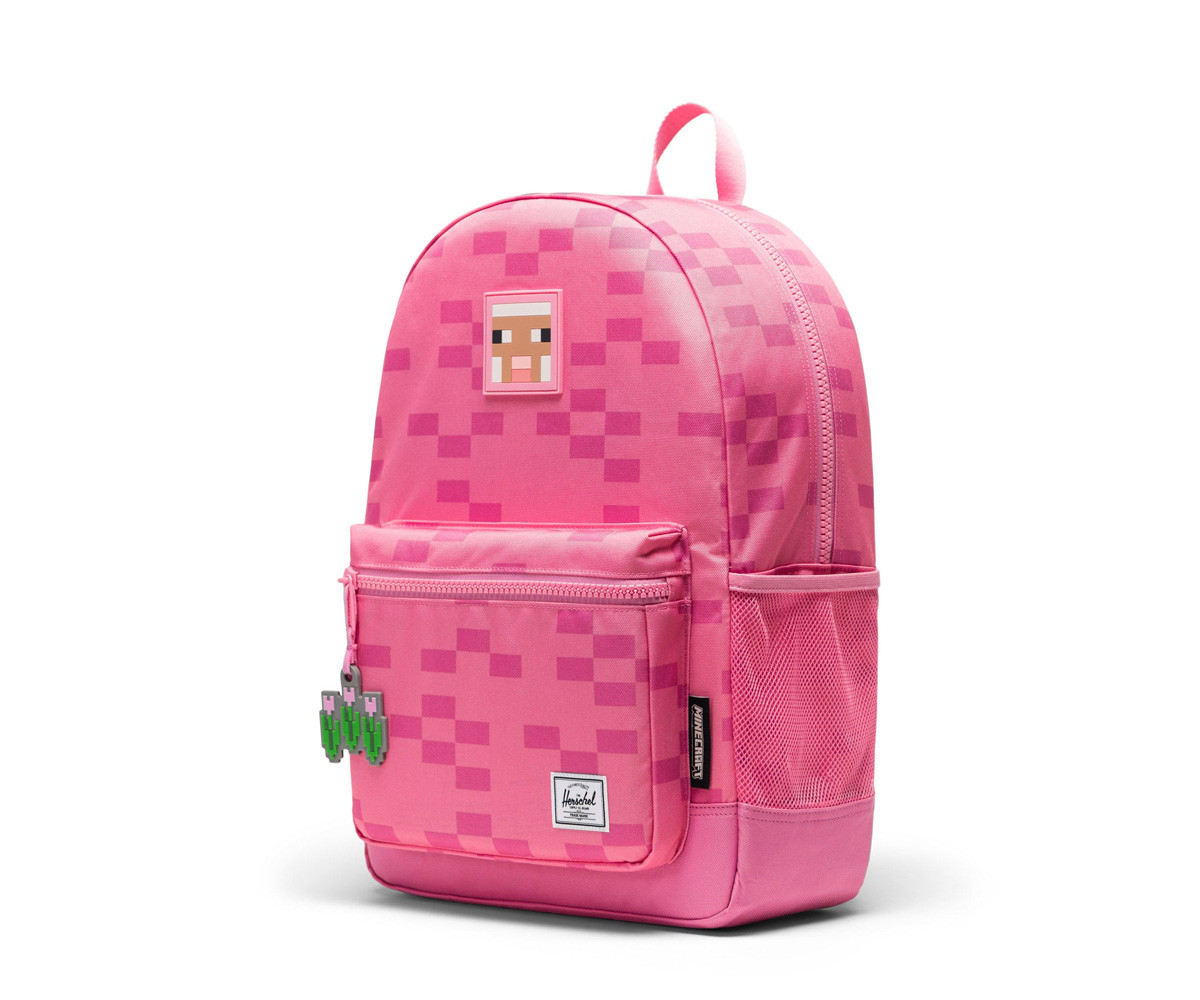 Zaino Herschel Heritage Youth Minecraft Pink Sheep Personalizzabile