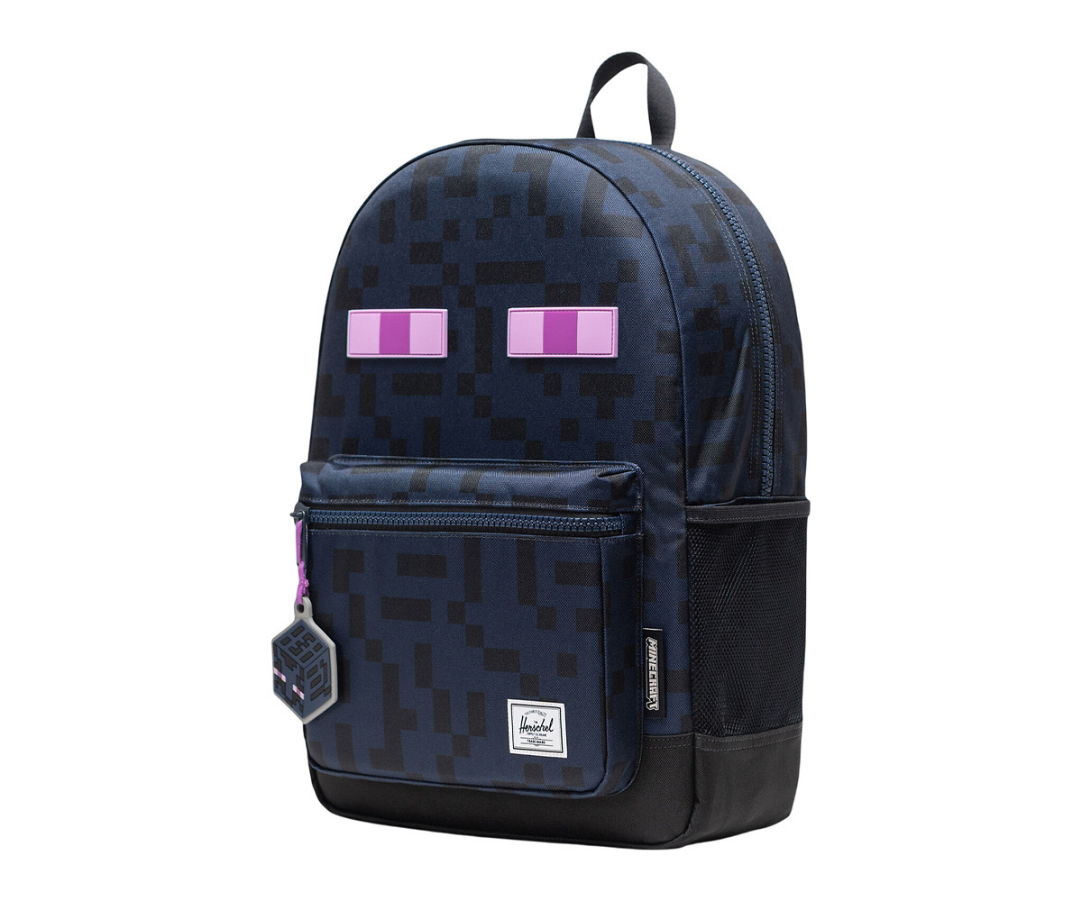 Zaino Herschel Heritage Youth Minecraft Enderman Personalizzabile