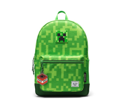 Zaino Herschel Heritage Youth Minecraft Creeper Personalizzabile