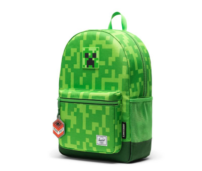 Zaino Herschel Heritage Youth Minecraft Creeper Personalizzabile
