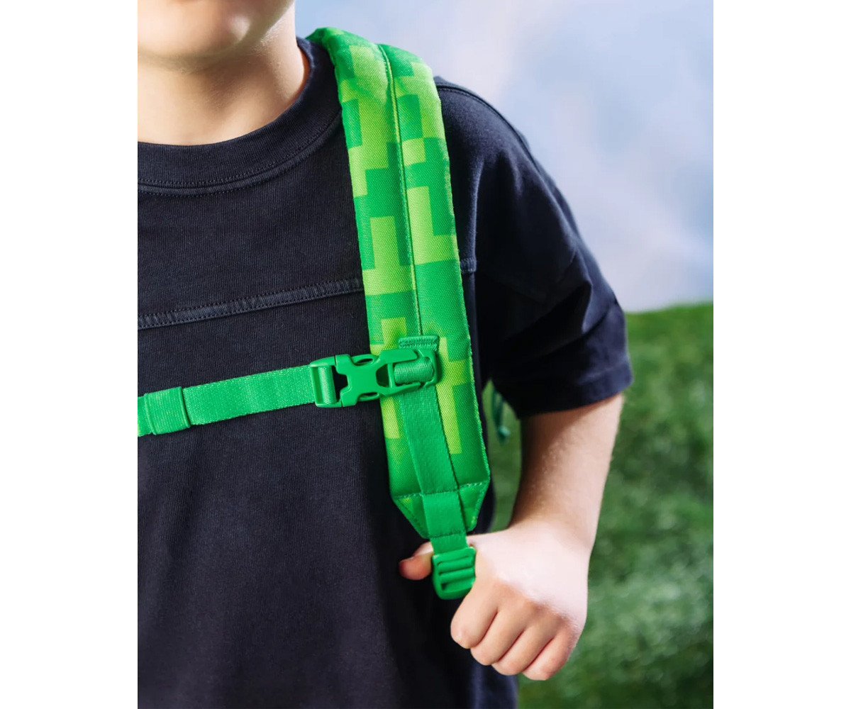 Zaino Herschel Heritage Youth Minecraft Creeper Personalizzabile