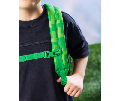 Zaino Herschel Heritage Youth Minecraft Creeper Personalizzabile