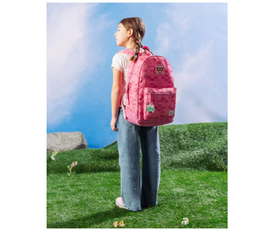 Zaino Herschel Heritage Youth Minecraft Pink Sheep Personalizzabile