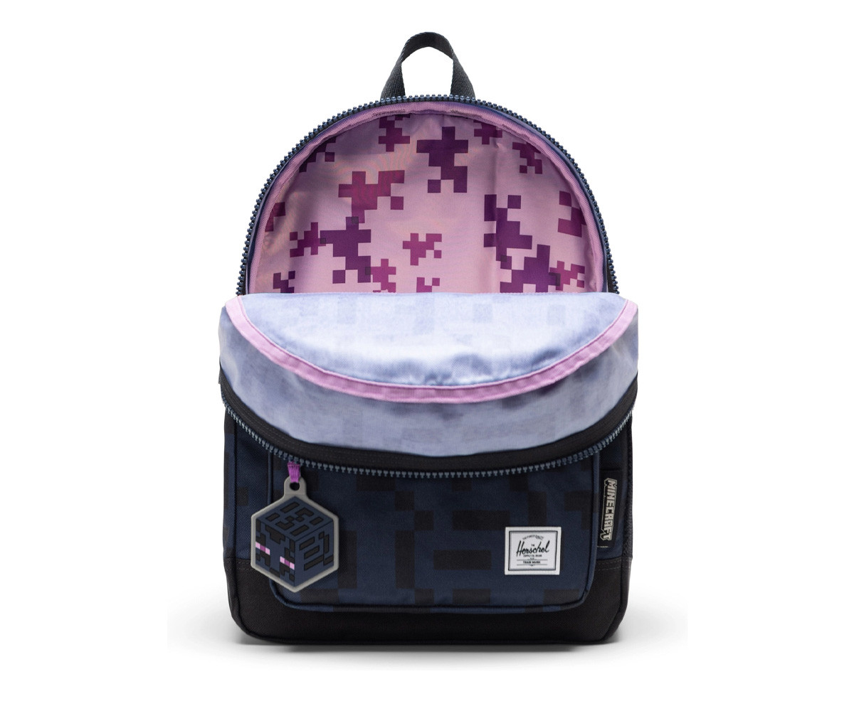Zaino Herschel Heritage Kids Minecraft Enderman Personalizzabile