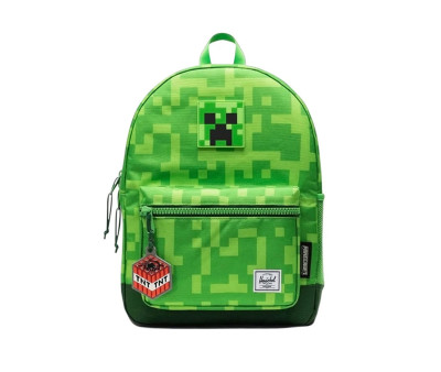 Zaino Herschel Heritage Kids Minecraft Creeper Personalizzabile
