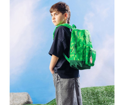 Zaino Herschel Heritage Kids Minecraft Creeper Personalizzabile