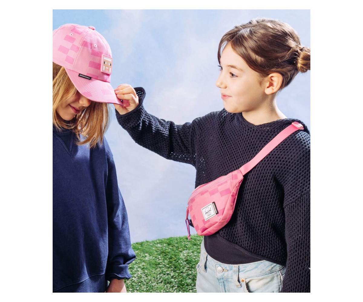 Marsupio per Bambini Heritage Little Minecraft Pink Sheep