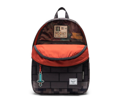 Zaino Herschel Classic Minecraft The Nether Personalizzabile