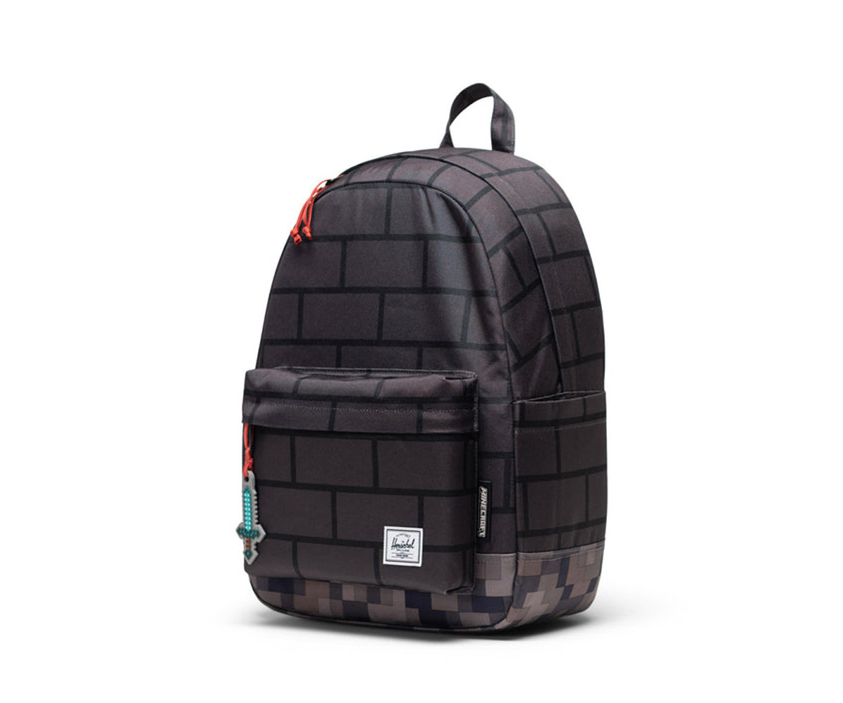 Zaino Herschel Classic Minecraft The Nether Personalizzabile