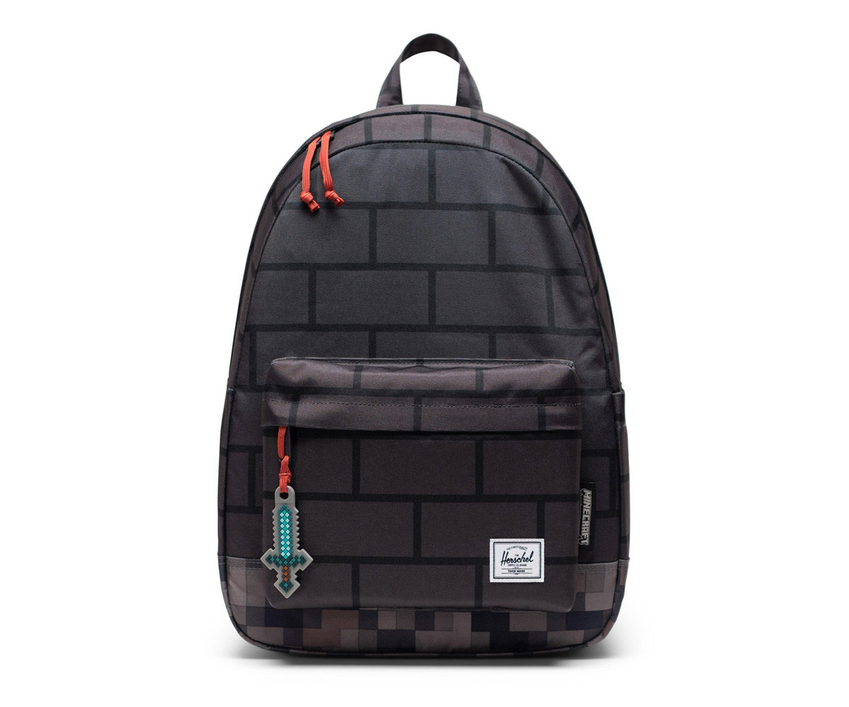Zaino Herschel Classic Minecraft The Nether Personalizzabile