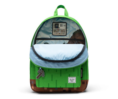 Zaino Herschel Classic Minecraft The Overworld Personalizzabile
