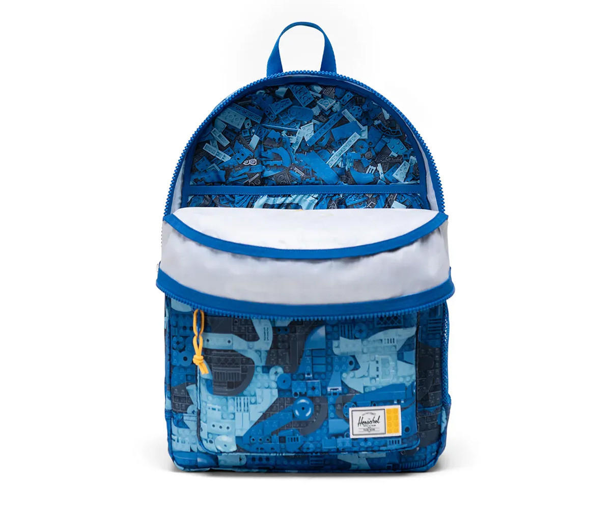 Zaino Herschel LEGO Heritage Youth Abstract Bricks Blue Personalizzabile