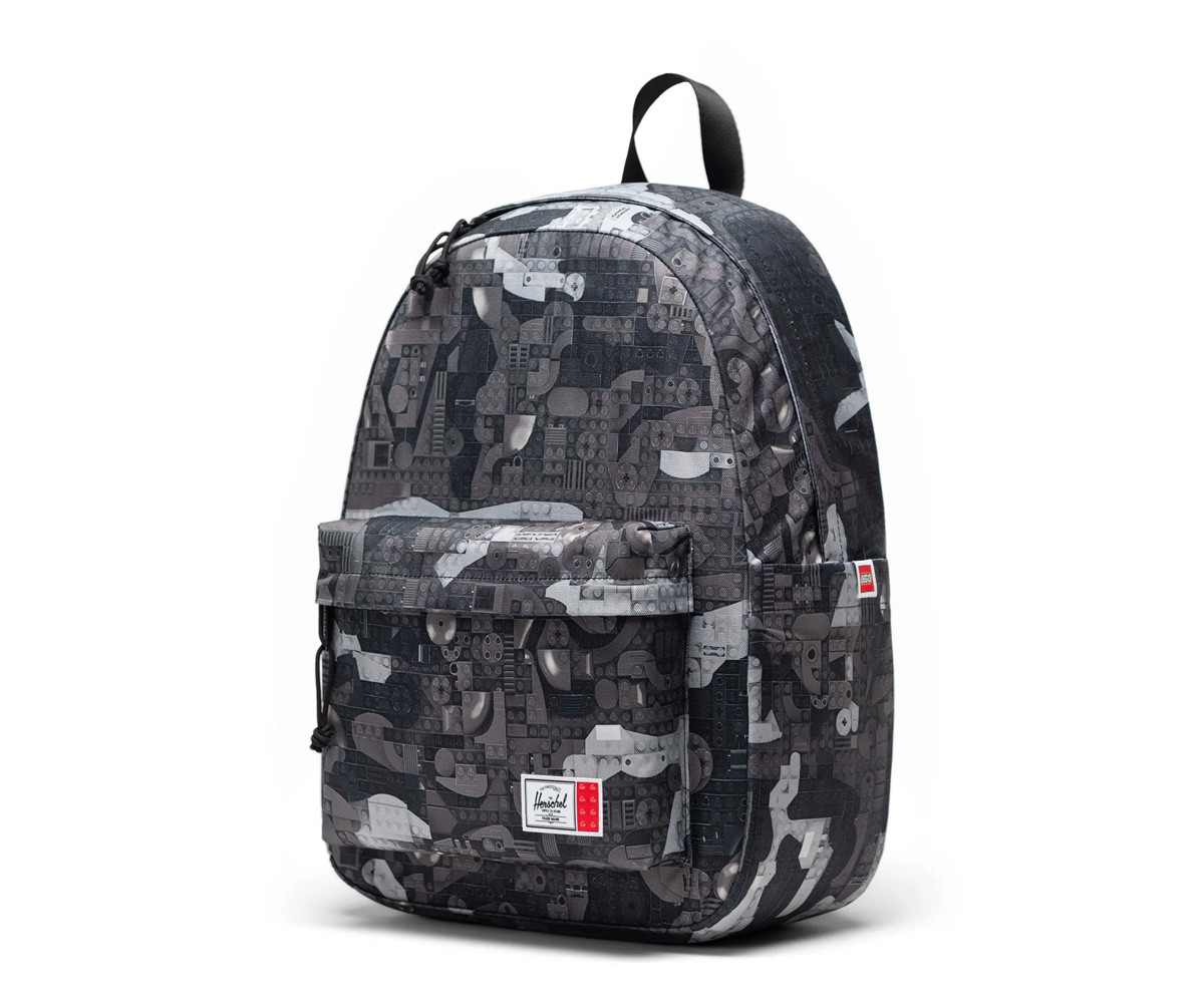 Zaino Herschel LEGO Classic Abstract Bricks Black Personalizzabile