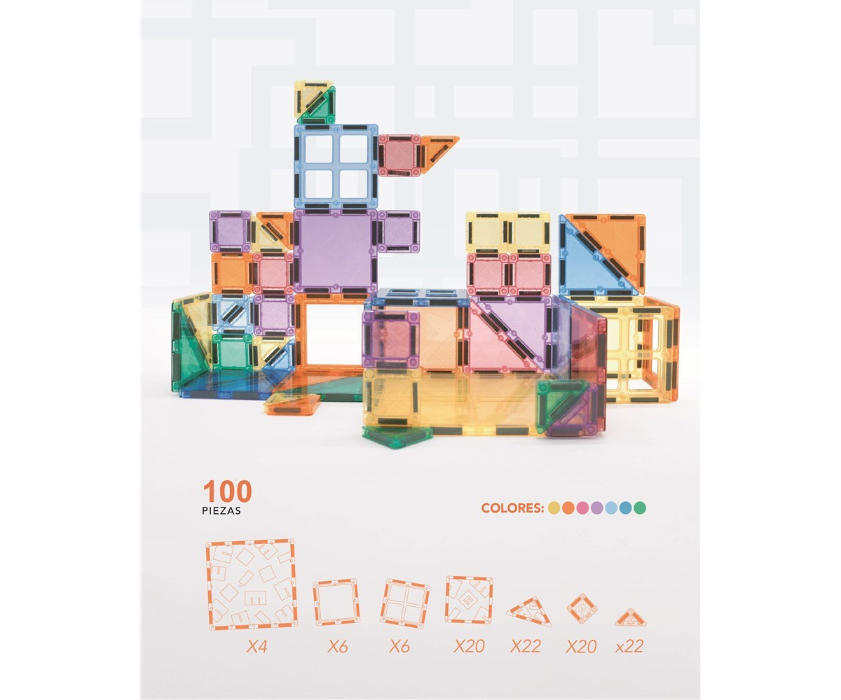 100 Pezzi Magnetici Nomic Clock