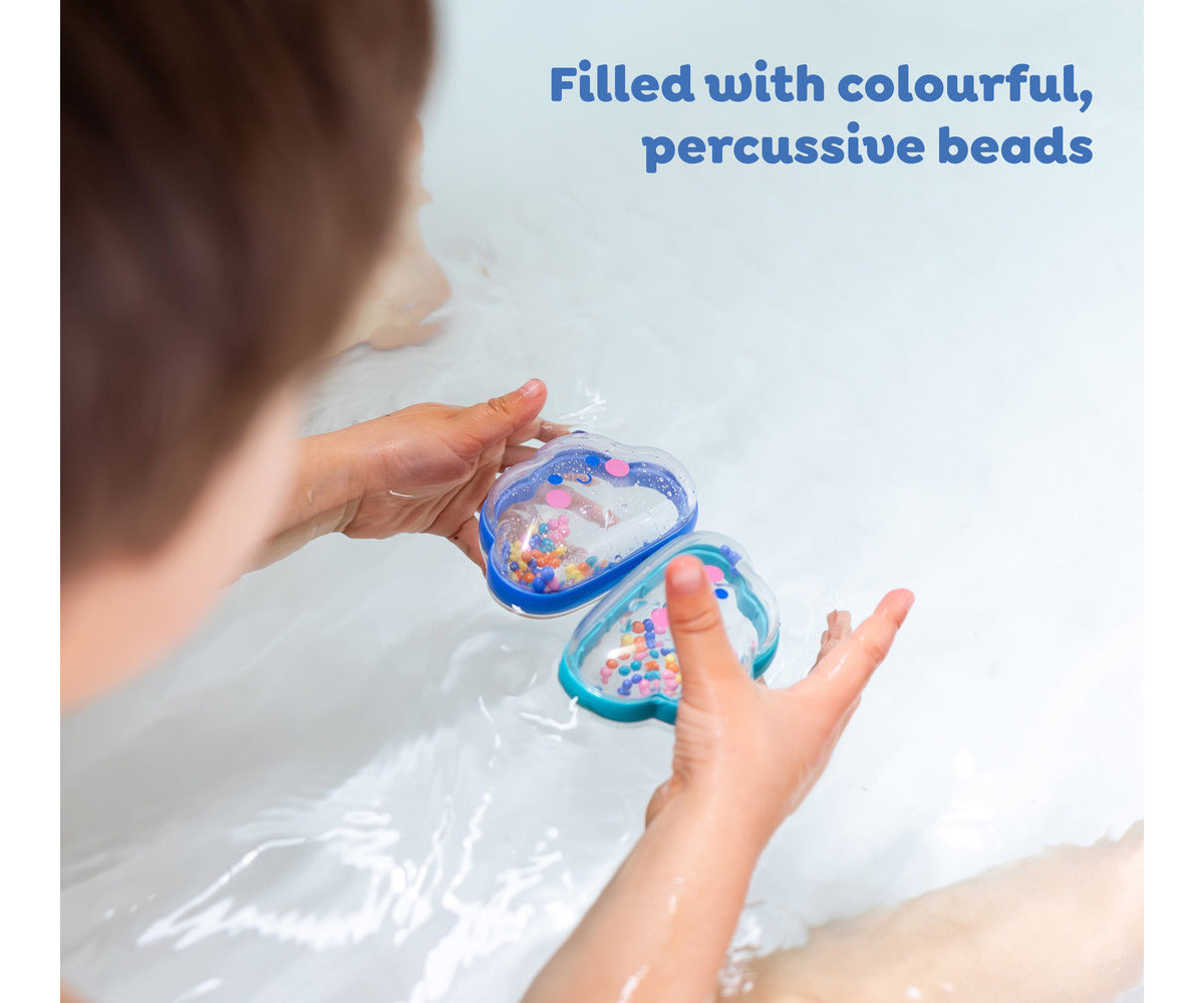 Sonagli da Bagno Nuvole Colorate Bath Shakers