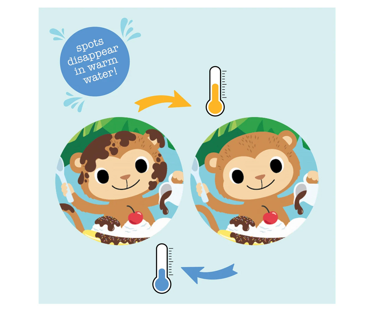 Libro da Bagno Messy Jungle