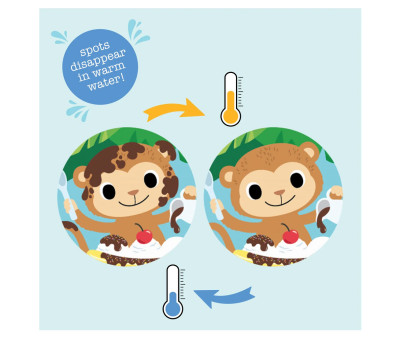 Libro da Bagno Messy Jungle