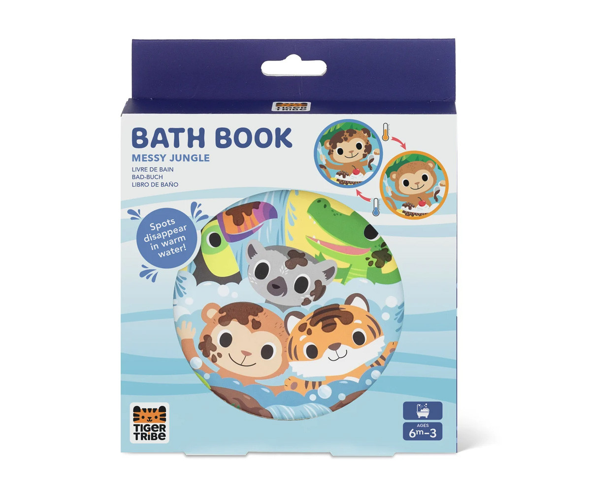 Libro da Bagno Messy Jungle