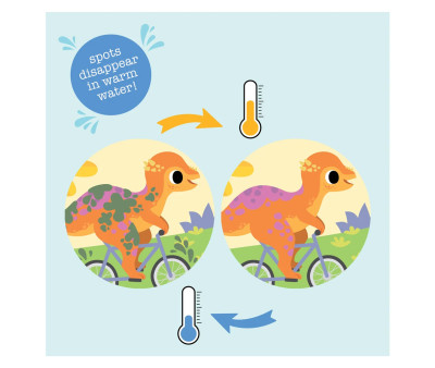 Libro da Bagno Messy Dinosaurs