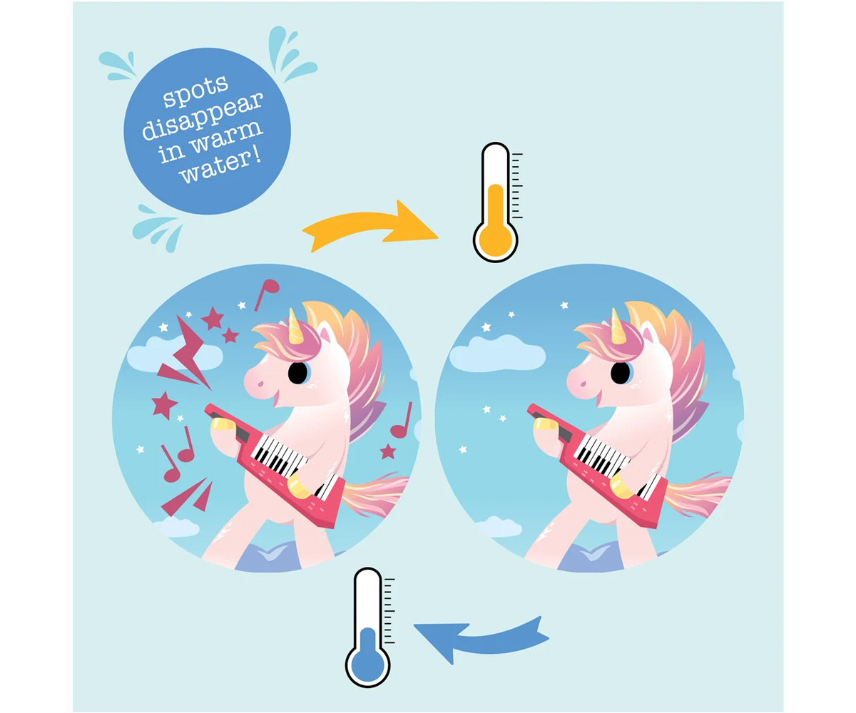 Libro da Bagno Magic Unicorns