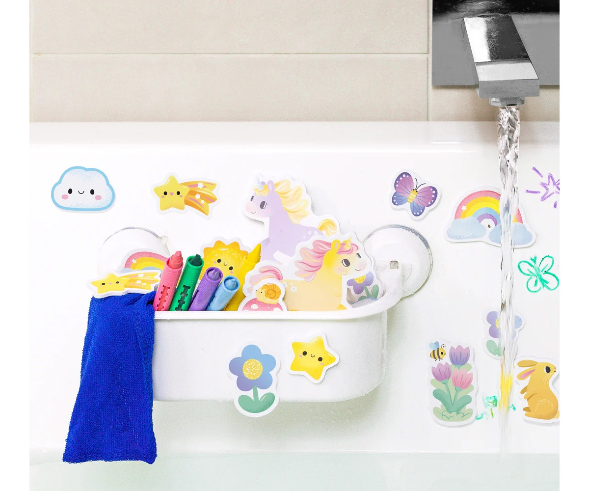 Crayones Bath Art Unicorn Tales