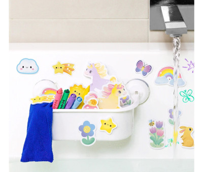 Crayones Bath Art Unicorn Tales