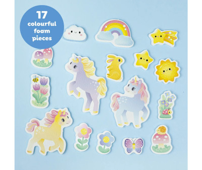 Crayones Bath Art Unicorn Tales