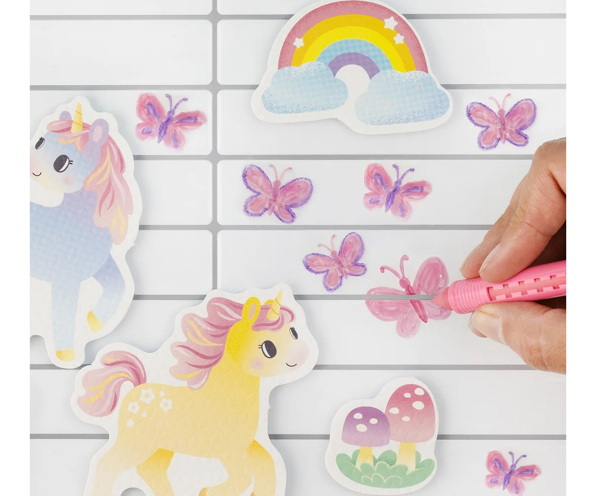 Crayones Bath Art Unicorn Tales