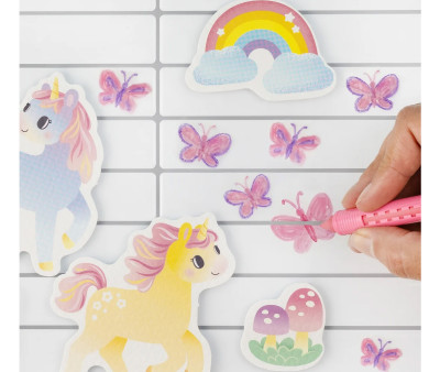 Crayones Bath Art Unicorn Tales