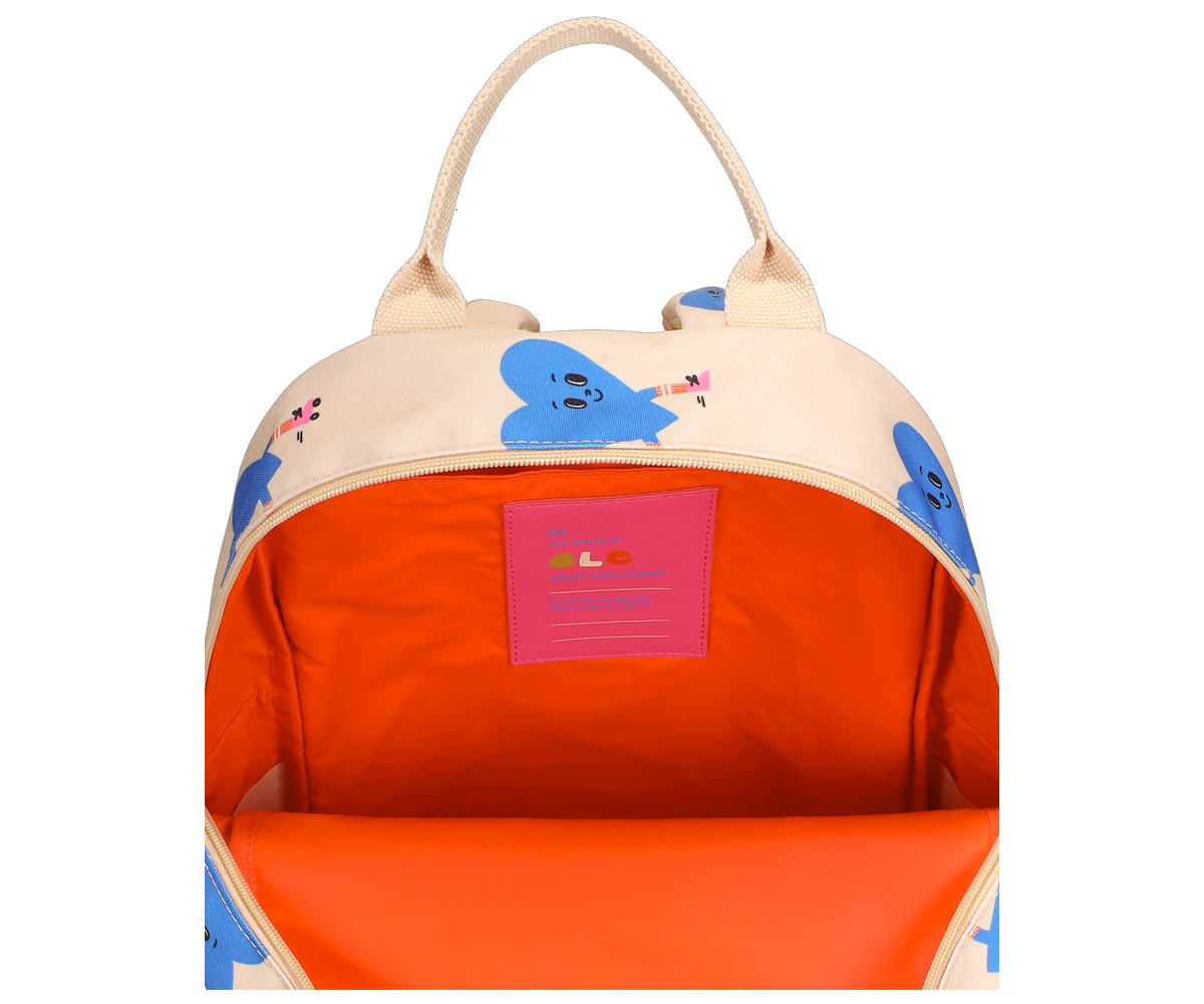 Zaino Scuola Ole Medium Mariisoré Roller Heart Personalizzabile
