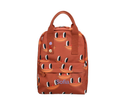 Zaino Scuola Ole Medium Charlotte Janvier Banana Personalizzabile